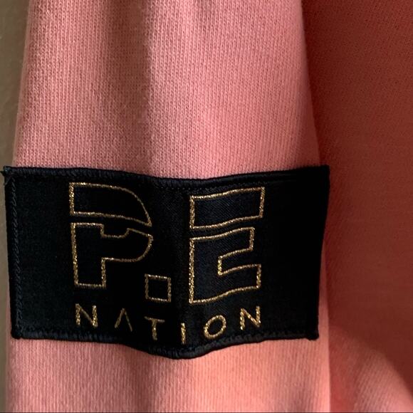 Soul Cycle P.E. Nation Peach Crewneck Sweatshirt Size XS - Picture 9 of 9